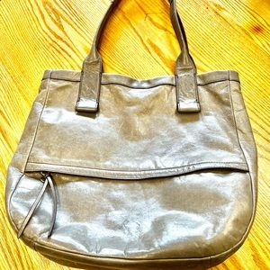 Hobo International Handbag Purse Shopper Grey